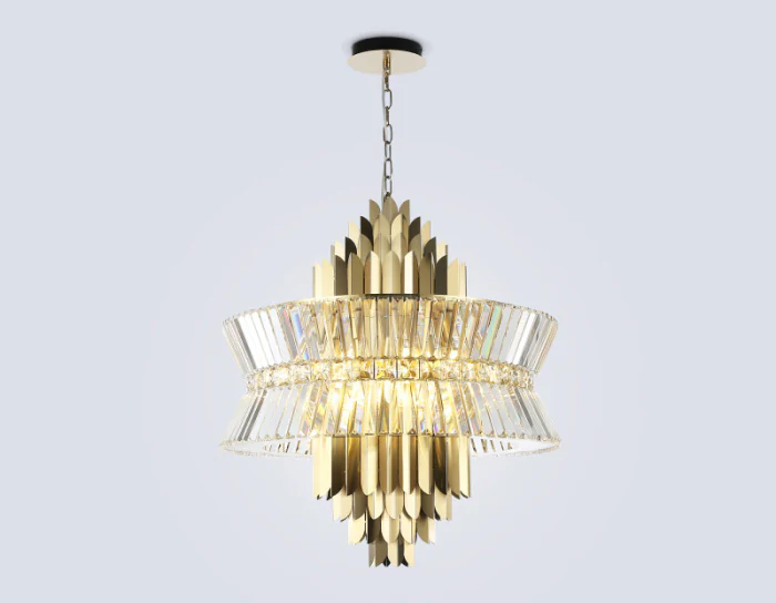 Подвесная люстра с хрусталем HIGH LIGHT AMBRELLA LIGHT LH41023