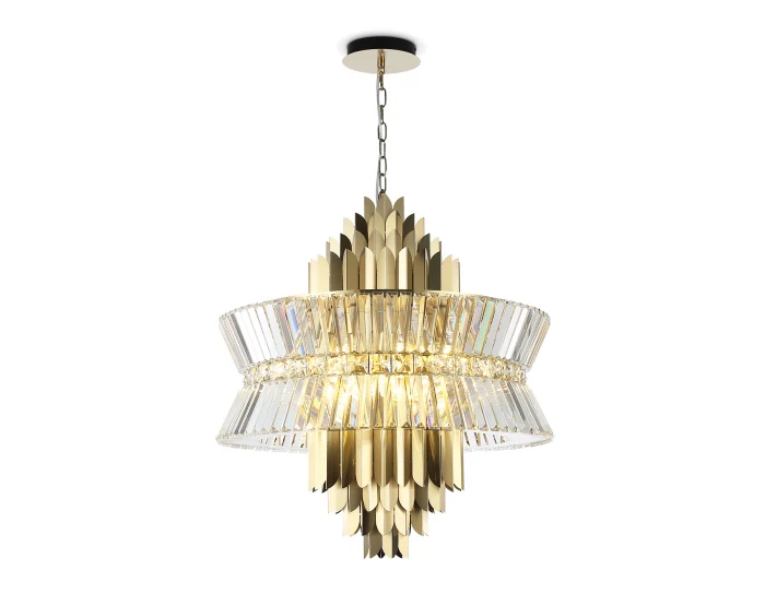 Подвесная люстра с хрусталем HIGH LIGHT AMBRELLA LIGHT LH41023