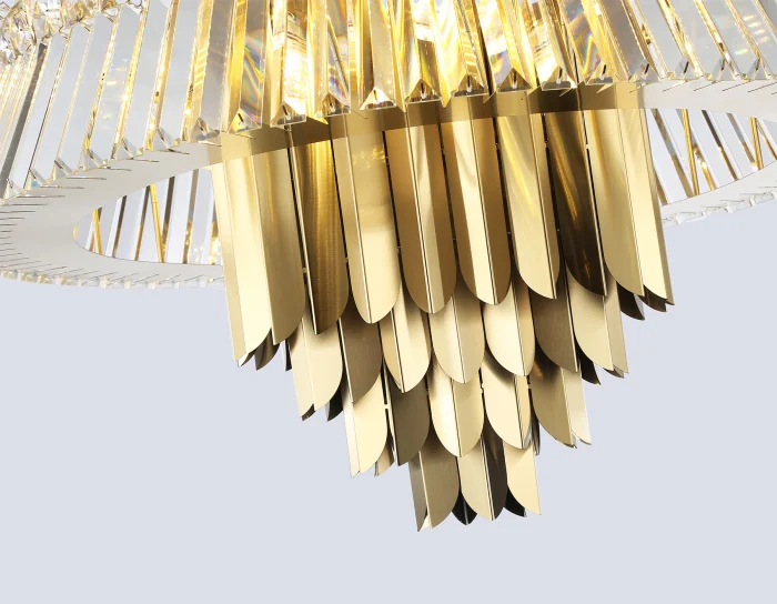 Подвесная люстра с хрусталем HIGH LIGHT AMBRELLA LIGHT LH41023