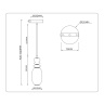 Подвесной светодиодный светильник HIGH LIGHT AMBRELLA LIGHT LH53141