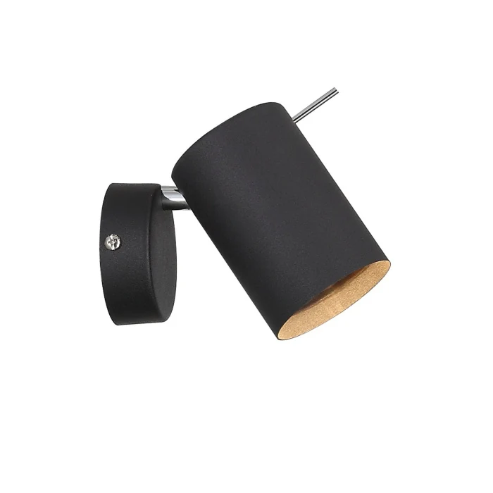 Спот ST-Luce SL597.401.01 Черный, Хром/Черный GU10 LED 1*3W