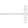 Магнитный трековый светильник Arte Lamp OPTIMA A7264PL-1WH