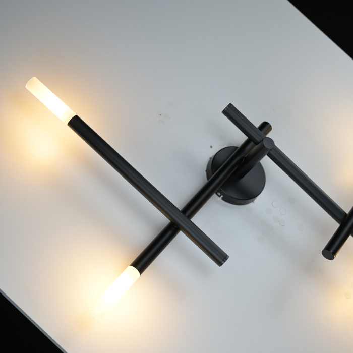 Настенное бра TRAVERSE WALL Black H83 ImperiumLoft