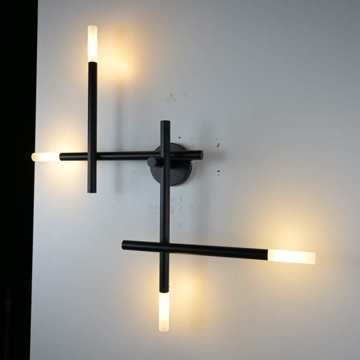 Настенное бра TRAVERSE WALL Black H83 ImperiumLoft