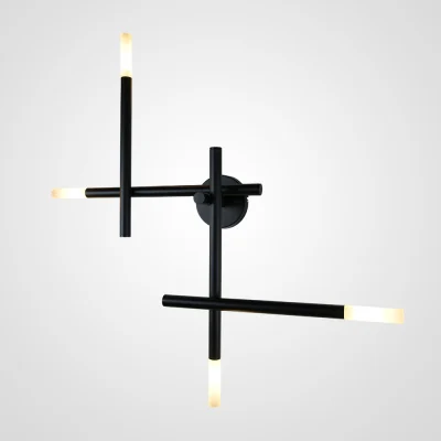 Настенное бра TRAVERSE WALL Black H83 ImperiumLoft