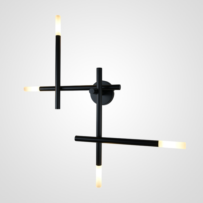 Настенное бра TRAVERSE WALL Black H83 ImperiumLoft