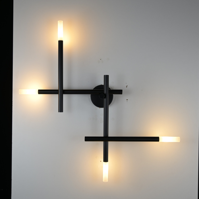 Настенное бра TRAVERSE WALL Black H83 ImperiumLoft