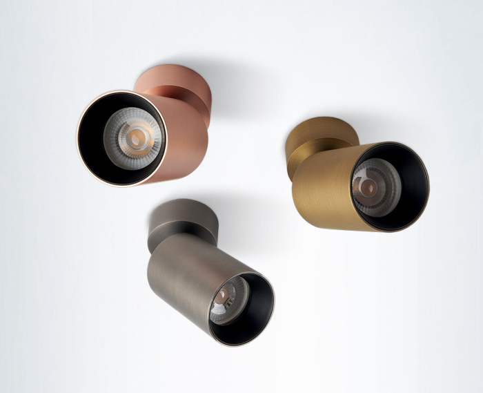 Спот Italline DANNY rose gold