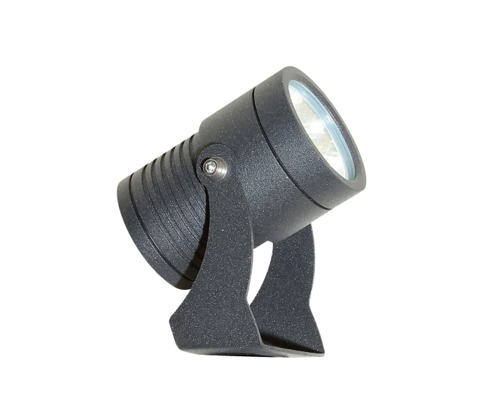Грунтовый светильник Ласси серый d6  Led 8W (3000K) COB Kink Light 9328,16