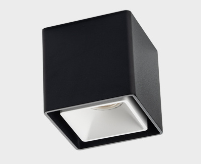 Светильник потолочный ITALLINE FASHION FX1 black + FASHION FXR white