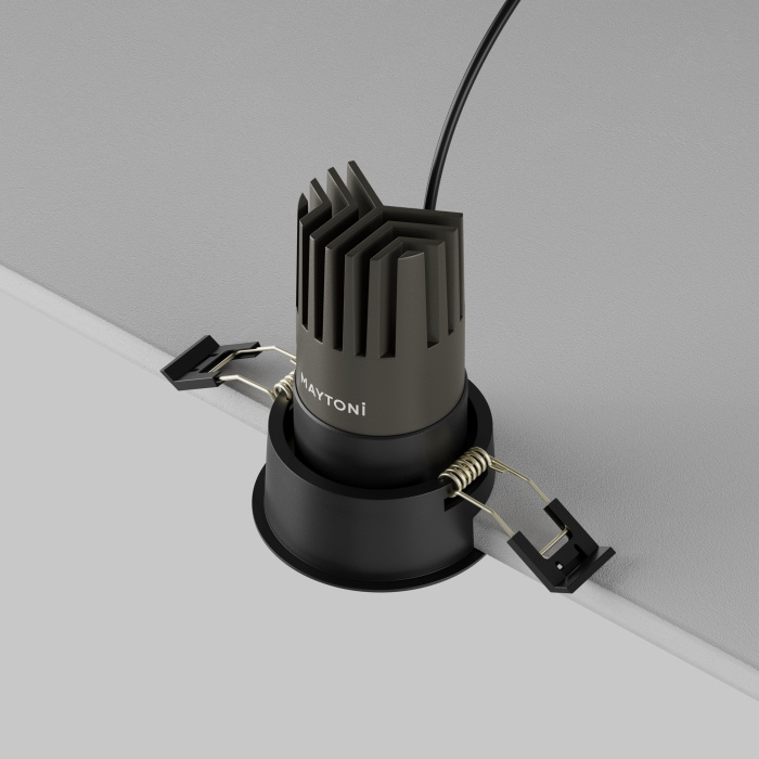 Встраиваемый светильник Maytoni Dip DL116-10W-3K-B