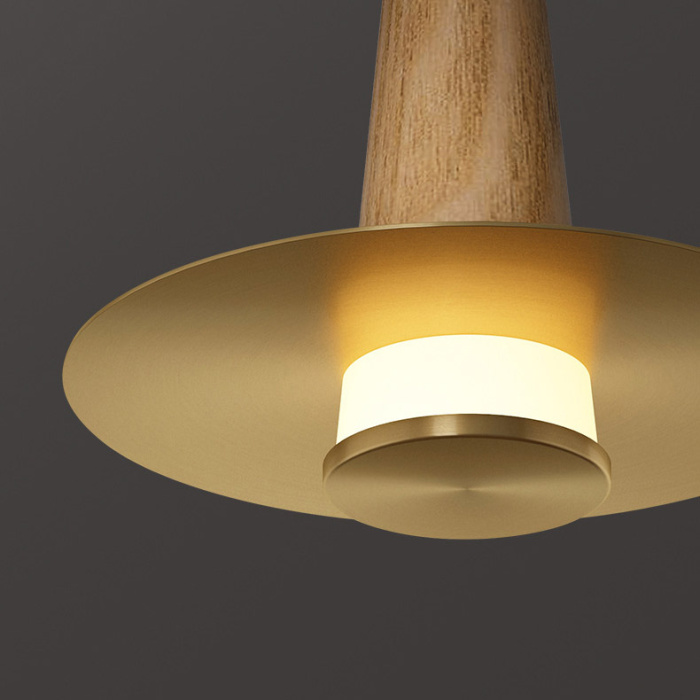 Подвесной светильник CURTISS wood ImperiumLoft