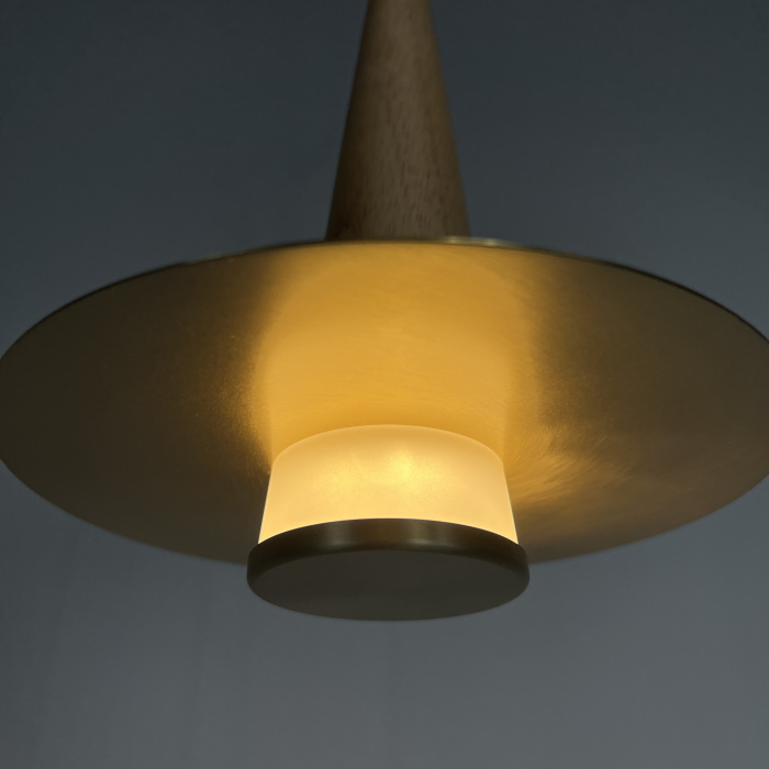 Подвесной светильник CURTISS wood ImperiumLoft