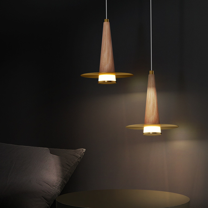 Подвесной светильник CURTISS wood ImperiumLoft