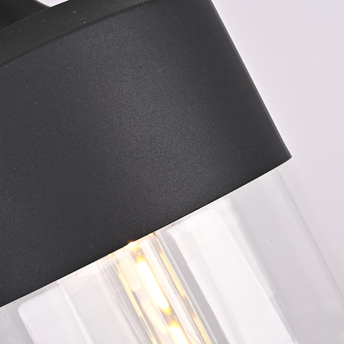 Подвесной светильник NORD A D18 Black/Transparent ImperiumLoft