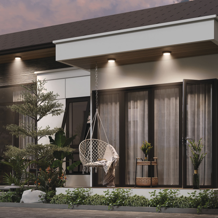 Уличный светильник URBANO CYL LED 20W 1480LM 115G ЧЕРНЫЙ 4000K IP65 216974