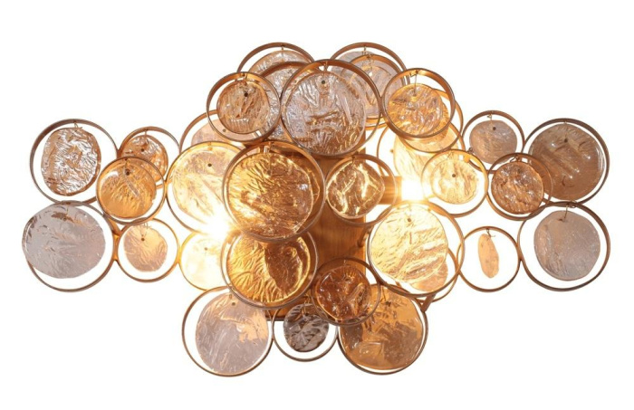 Бра Crystal Lux DESEO AP2 GOLD