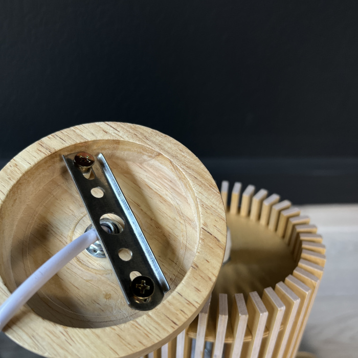 Подвесной светильник VICTO НАТУРАЛЬНОЕ ДЕРЕВО ImperiumLoft