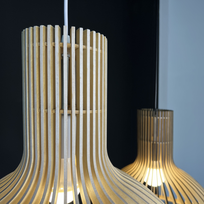 Подвесной светильник VICTO НАТУРАЛЬНОЕ ДЕРЕВО ImperiumLoft