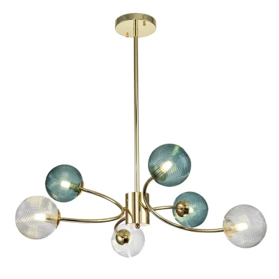 Люстра потолочная на штанге SELVA INDIGO V000296