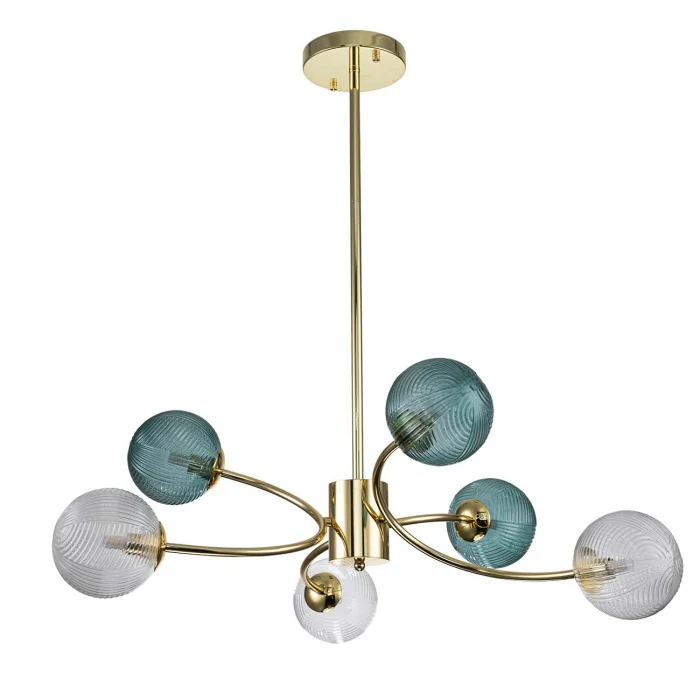 Люстра потолочная на штанге SELVA INDIGO V000296