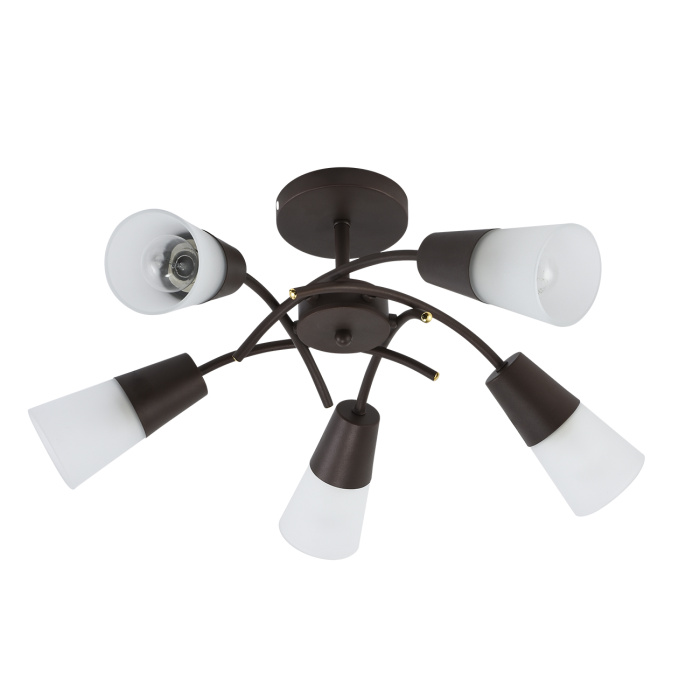 Потолочная люстра на штанге CALLA ESCADA 1109/5P Wenge