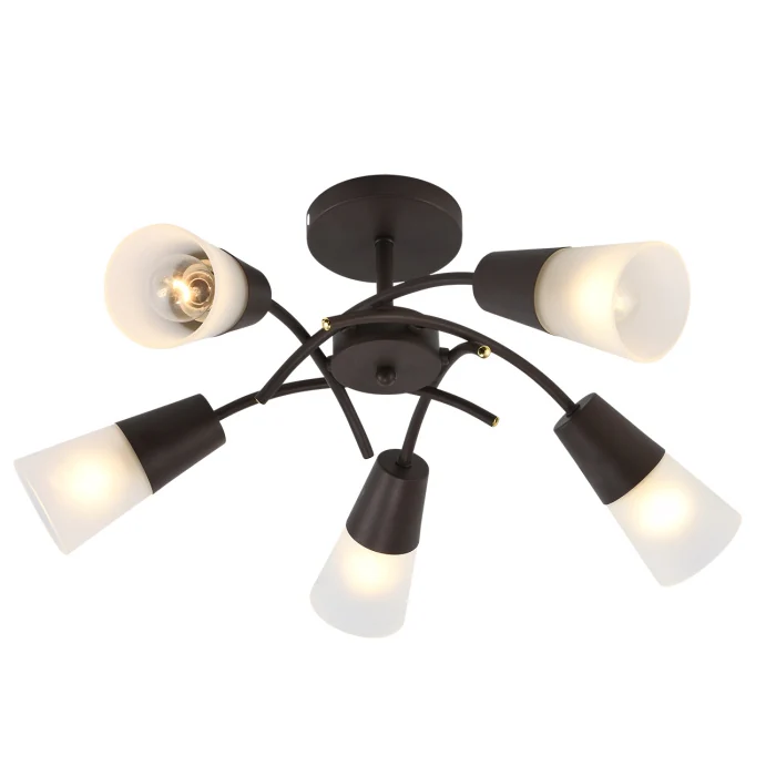 Потолочная люстра на штанге CALLA ESCADA 1109/5P Wenge