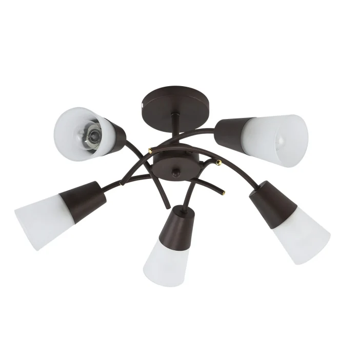 Потолочная люстра на штанге CALLA ESCADA 1109/5P Wenge