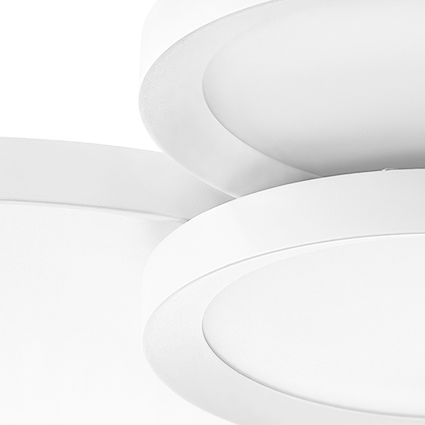 Светильник потолочный BREVE LED 80W 6700LM БЕЛЫЙ 4000K (в комплекте) 749084 (1260/6)