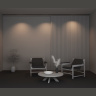 Трековый светильник Maytoni Points TR174-1-12WTW-M-B