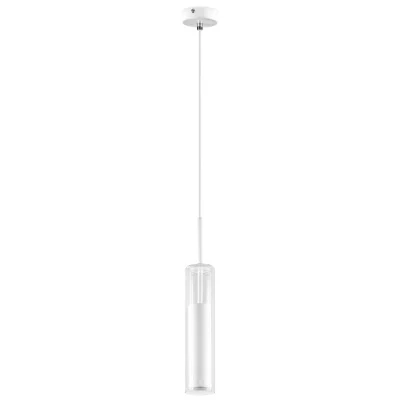 Светильник подвесной CILINO 1х40W GU10 MATT WHITE (в комплекте) 756016 (MD6913-1A)