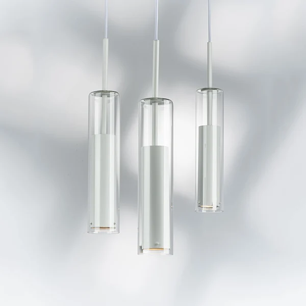 Светильник подвесной CILINO 1х40W GU10 MATT WHITE (в комплекте) 756016 (MD6913-1A)