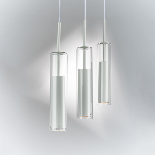 Светильник подвесной CILINO 1х40W GU10 MATT WHITE (в комплекте) 756016 (MD6913-1A)