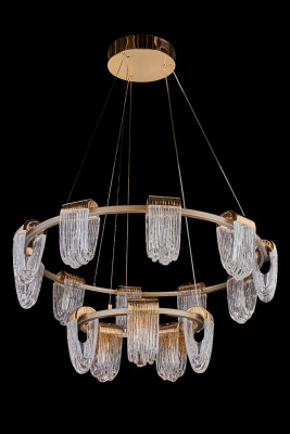 Подвесной светильник Leon Cascade LE7717/10+5 Gold