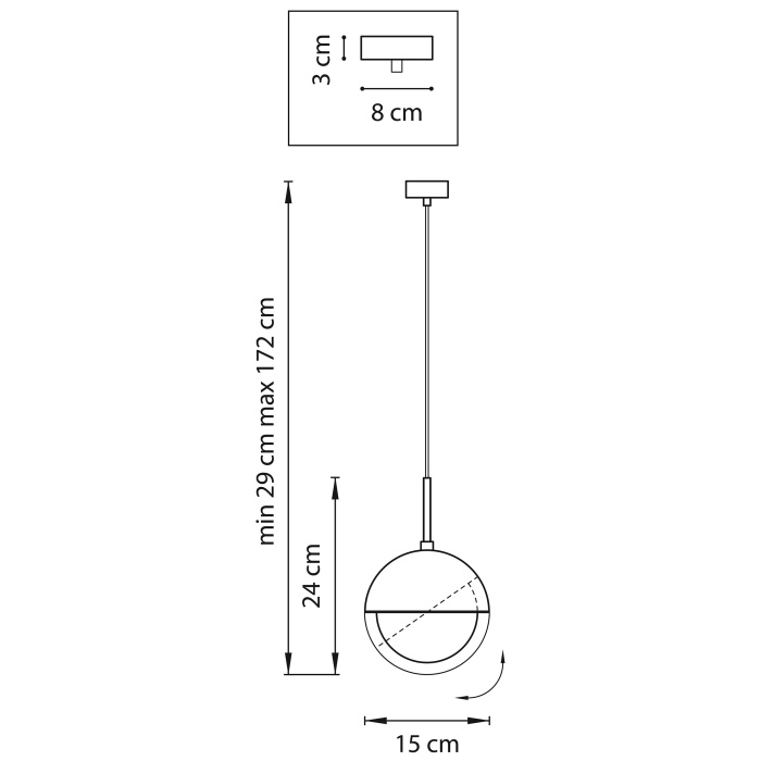 Точечный светильник DAFNE LIGHTSTAR 815514