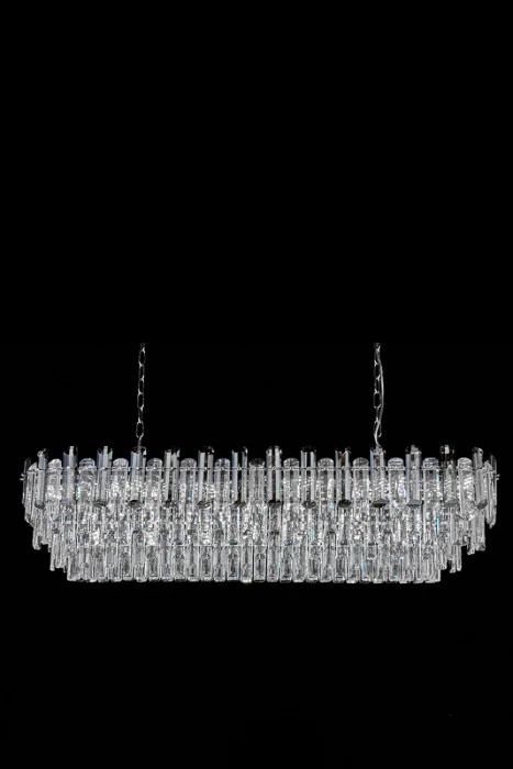 Подвесная люстра Leon Jacqueline LE7161/1200L CH/GR