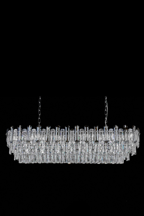 Подвесная люстра Leon Jacqueline LE7161/1200L CH/GR