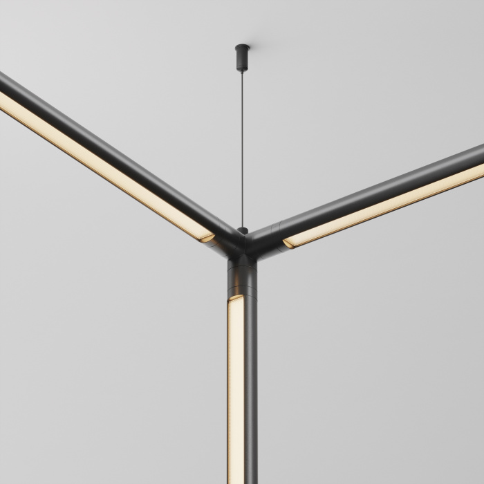 T-образный вертикальный коннектор Maytoni CA016TC-B