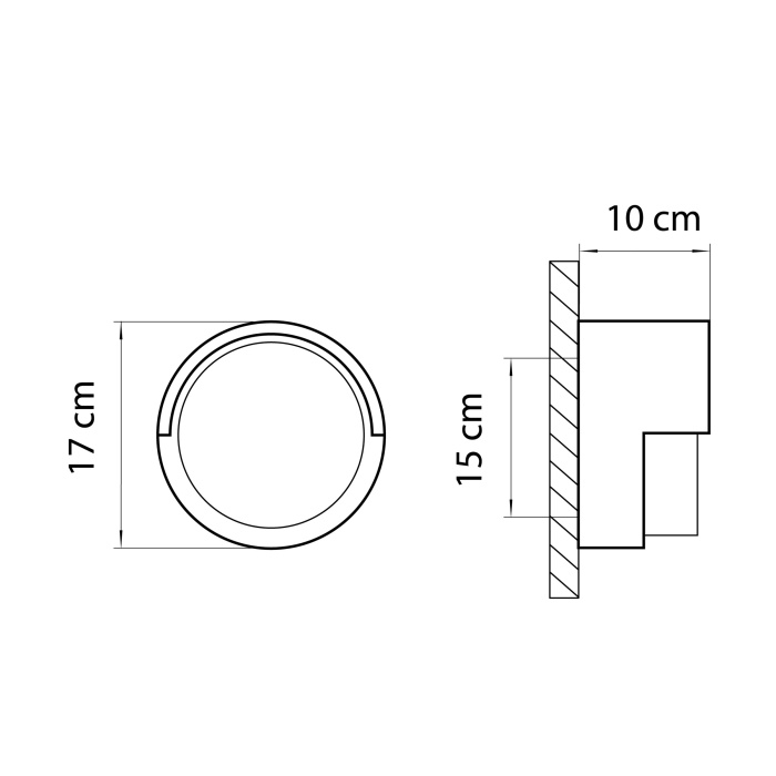 Светильник настенный Paletto LIGHTSTAR 382174