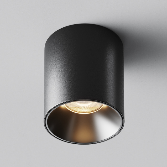 Потолочный светильник Maytoni Alfa LED C064CL-12W3K-RD-B