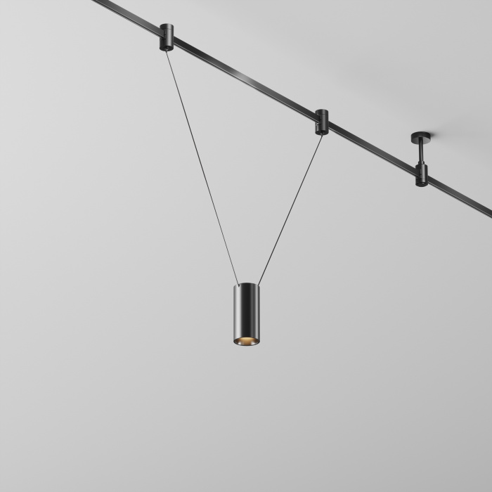 Трековый подвесной светильник Maytoni Focus LED TR157-1-12W3K-B