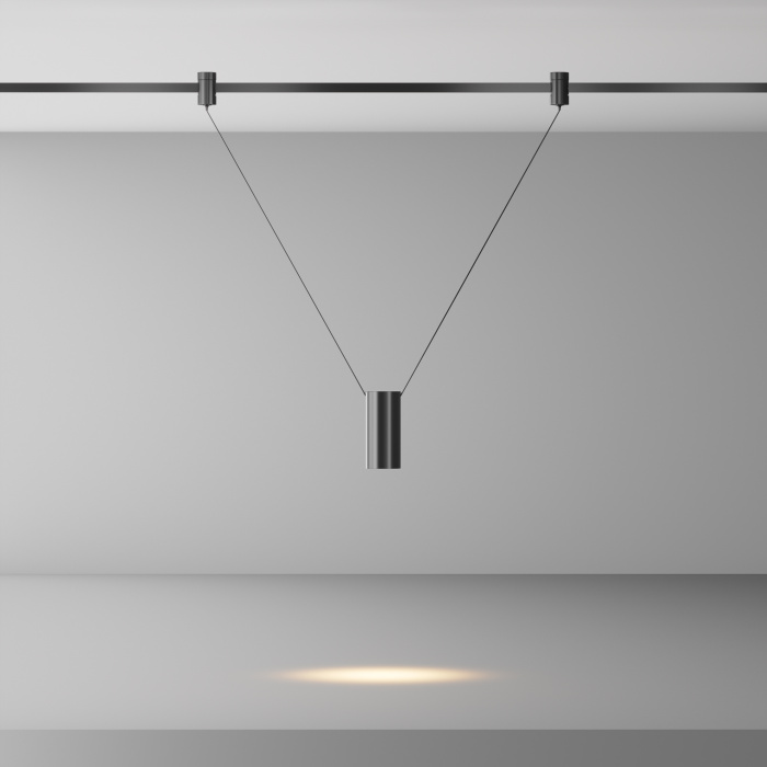 Трековый подвесной светильник Maytoni Focus LED TR157-1-12W3K-B