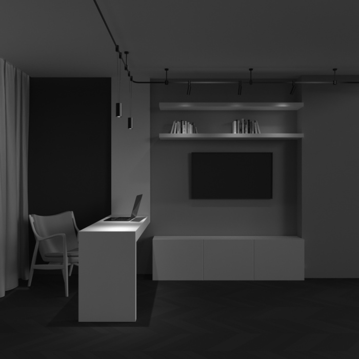 Трековый подвесной светильник Maytoni Focus LED TR157-1-12W3K-B