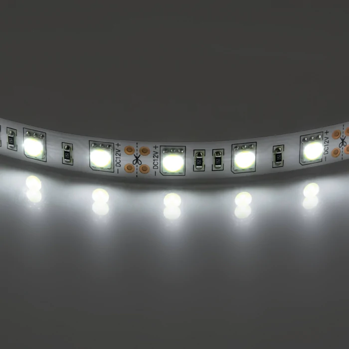 400054 Лента 5050LED12V 14.4W/m 60LED/m 10-12lm/LED IP20 4200K-4500K 200m/box НЕЙТРАЛЬНЫЙ БЕЛЫЙ СВЕТ