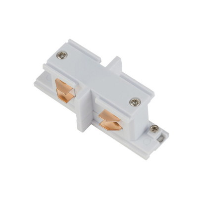 Коннектор для трехфазной трековой системы прямой Nowodvorski Ctls Straight White 8085