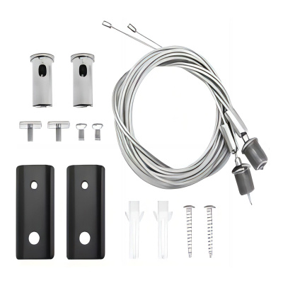 Комплект тросовых подвесов ST-Luce Черный ST068.409.12