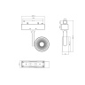 Трековый светильник Maytoni Oko TR024-2-10B3K