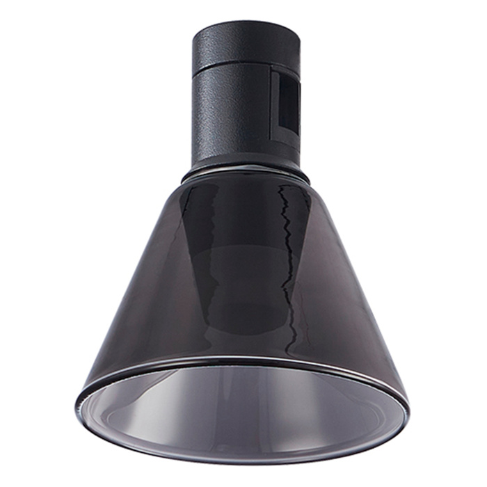 Магнитный трековый светильник FARM Черный LED 1*3W 3000K 78Lm Ra90 120 IP20 D90xH102 24 ST814.406.03