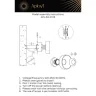 Настенный светильник Aployt Eloiza APL.341.21.06