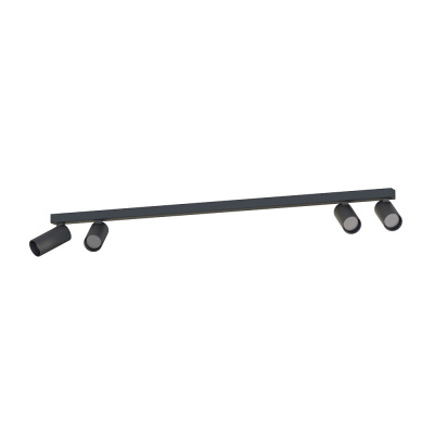 Накладной светильник спот Nowodvorski Fourty Surface IV Black 10739